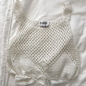 Sabo Skirt crochet tank top